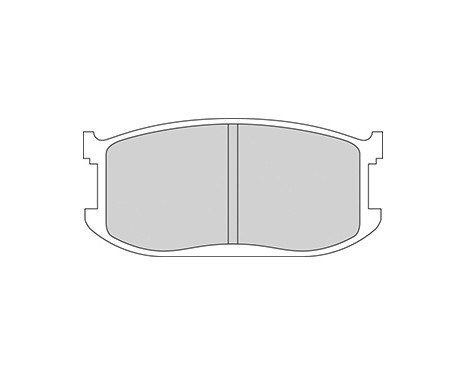 Brake Pad Set, disc brake 36453 ABS, Image 3