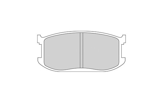 Brake Pad Set, disc brake 36453 ABS, Image 3