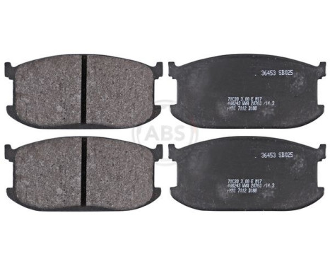 Brake Pad Set, disc brake 36453 ABS, Image 4