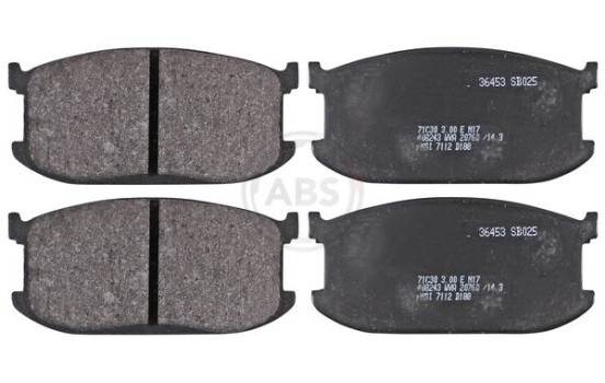 Brake Pad Set, disc brake 36453 ABS, Image 4