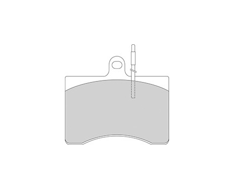 Brake Pad Set, disc brake 36456 ABS, Image 2