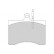 Brake Pad Set, disc brake 36456 ABS, Thumbnail 2
