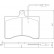 Brake Pad Set, disc brake 36456 ABS, Thumbnail 3
