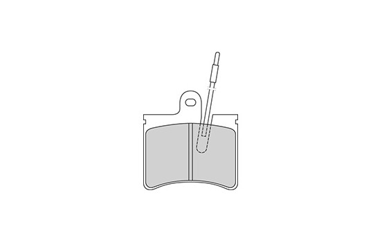 Brake Pad Set, disc brake 36464 ABS, Image 2
