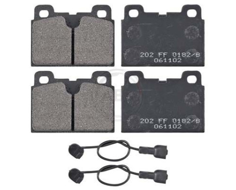 Brake Pad Set, disc brake 36468 ABS, Image 3