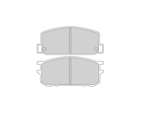 Brake Pad Set, disc brake 36477 ABS, Image 2