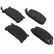 Brake Pad Set, disc brake 36477 ABS