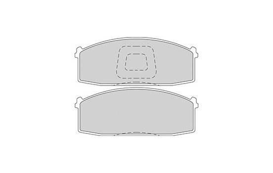 Brake Pad Set, disc brake 36484 ABS, Image 2