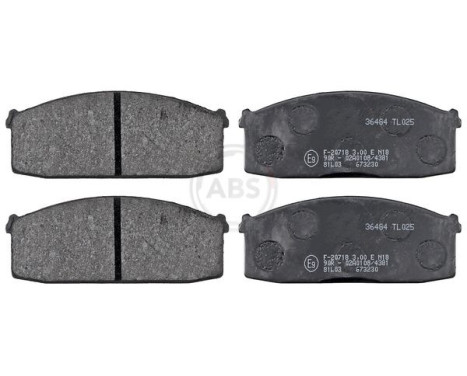 Brake Pad Set, disc brake 36484 ABS, Image 4