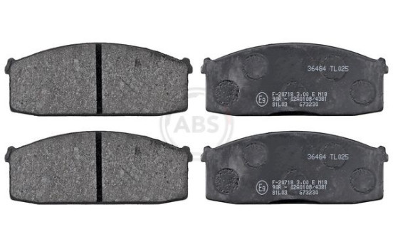 Brake Pad Set, disc brake 36484 ABS, Image 4