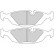 Brake Pad Set, disc brake 36489 ABS, Thumbnail 3