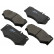 Brake Pad Set, disc brake 36490 ABS