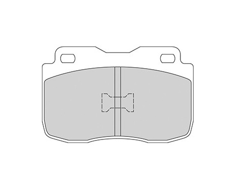 Brake Pad Set, disc brake 36496 ABS, Image 3