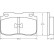 Brake Pad Set, disc brake 36496 ABS, Thumbnail 2