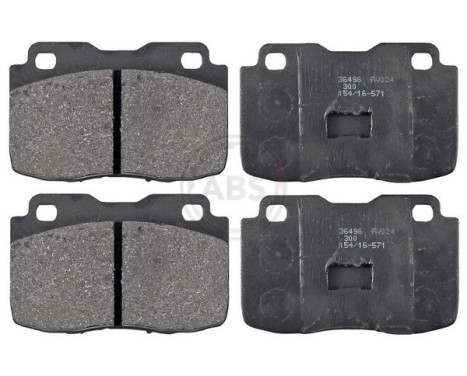 Brake Pad Set, disc brake 36496 ABS, Image 4