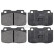 Brake Pad Set, disc brake 36496 ABS, Thumbnail 4