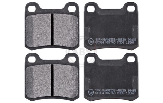 Brake Pad Set, disc brake 36498 ABS, Image 4