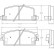 Brake Pad Set, disc brake 36499 ABS, Thumbnail 2