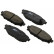 Brake Pad Set, disc brake 36499 ABS