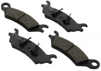 Brake Pad Set, disc brake 36502 ABS