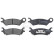 Brake Pad Set, disc brake 36502 ABS, Thumbnail 4