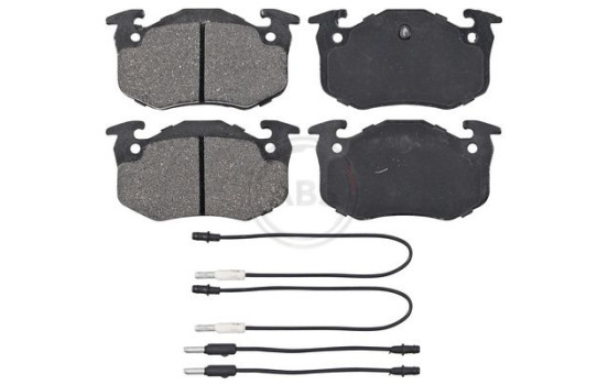 Brake Pad Set, disc brake 36503 ABS, Image 4
