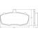 Brake Pad Set, disc brake 36504 ABS, Thumbnail 2