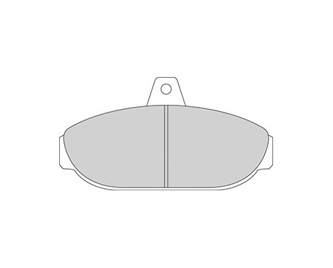 Brake Pad Set, disc brake 36505 ABS, Image 2