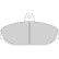 Brake Pad Set, disc brake 36505 ABS, Thumbnail 2
