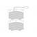 Brake Pad Set, disc brake 36506 ABS, Thumbnail 3