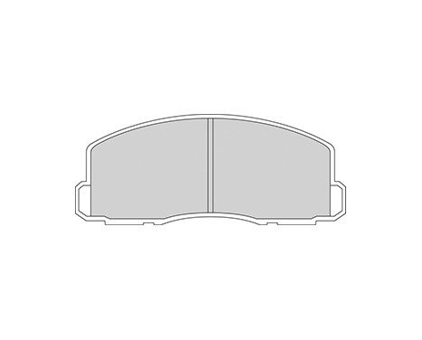 Brake Pad Set, disc brake 36508 ABS, Image 2