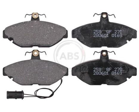 Brake Pad Set, disc brake 36513 ABS, Image 4