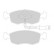 Brake Pad Set, disc brake 36519 ABS, Thumbnail 3