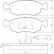 Brake Pad Set, disc brake 36519 ABS, Thumbnail 2