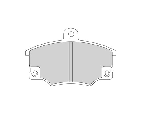 Brake Pad Set, disc brake 36521 ABS, Image 3