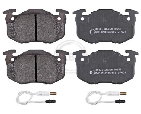 Brake Pad Set, disc brake 36525 ABS, Image 4