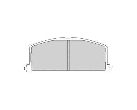 Brake Pad Set, disc brake 36535 ABS, Image 3