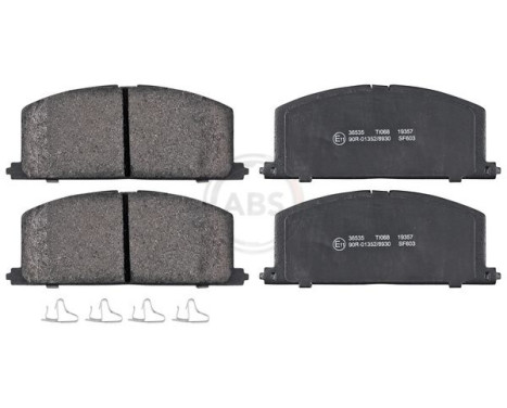 Brake Pad Set, disc brake 36535 ABS, Image 4