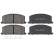 Brake Pad Set, disc brake 36535 ABS, Thumbnail 4