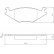 Brake Pad Set, disc brake 36539 ABS, Thumbnail 2