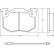 Brake Pad Set, disc brake 36544 ABS, Thumbnail 2