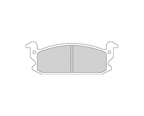 Brake Pad Set, disc brake 36545 ABS, Image 2
