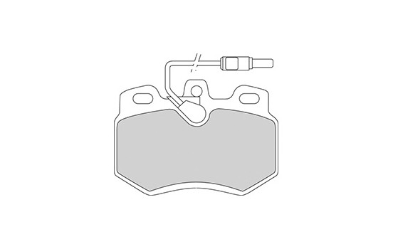 Brake Pad Set, disc brake 36547 ABS, Image 3