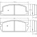 Brake Pad Set, disc brake 36553 ABS, Thumbnail 2