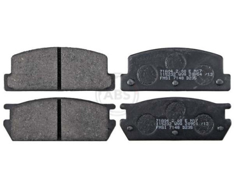 Brake Pad Set, disc brake 36553 ABS, Image 4