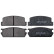 Brake Pad Set, disc brake 36553 ABS, Thumbnail 4