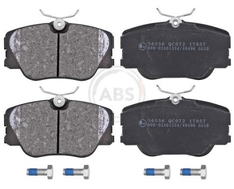 Brake Pad Set, disc brake 36556 ABS, Image 4