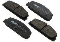 Brake Pad Set, disc brake 36571 ABS