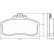 Brake Pad Set, disc brake 36576 ABS, Thumbnail 2