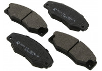 Brake Pad Set, disc brake 36577 ABS